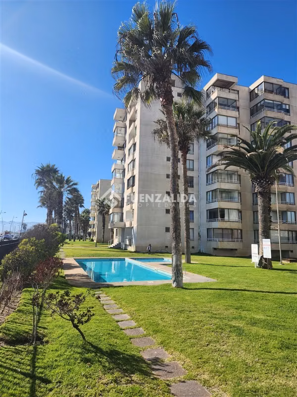 Hermoso departamento amoblado 1 dorm. 1 baño frente al mar