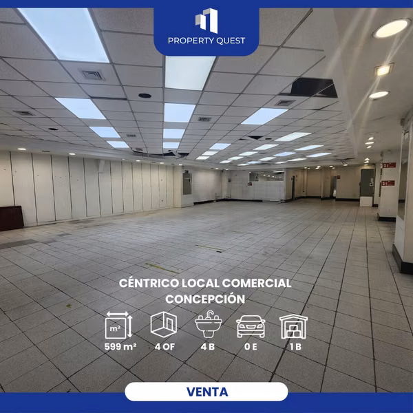 VENTA AMPLIO LOCAL COMERCIAL CONCEPCION