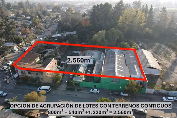 Paño inmobiliario | nuevo centro buin 2.560 m²