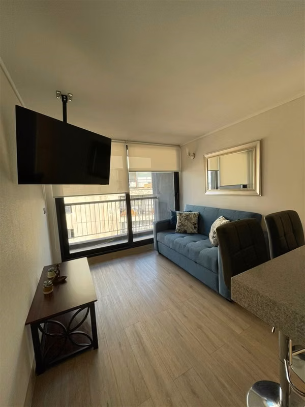 Departamento en venta de 1 dorm, est cercano metro. Ñuñoa