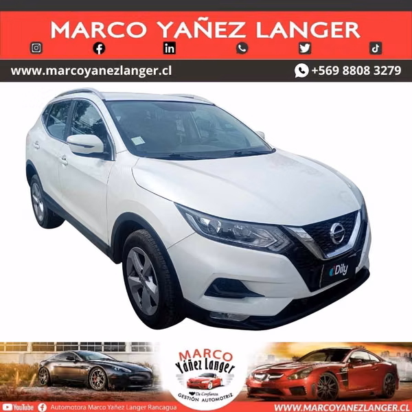 NISSAN QASHQAI SENSE 2.0 / AÑO  KILOMETROS / EXCELENTE ESTADO