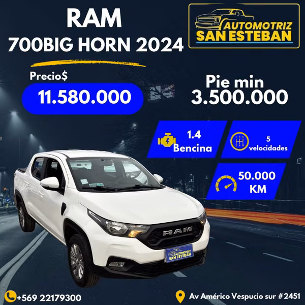 RAM 700 BIG HORN 2024