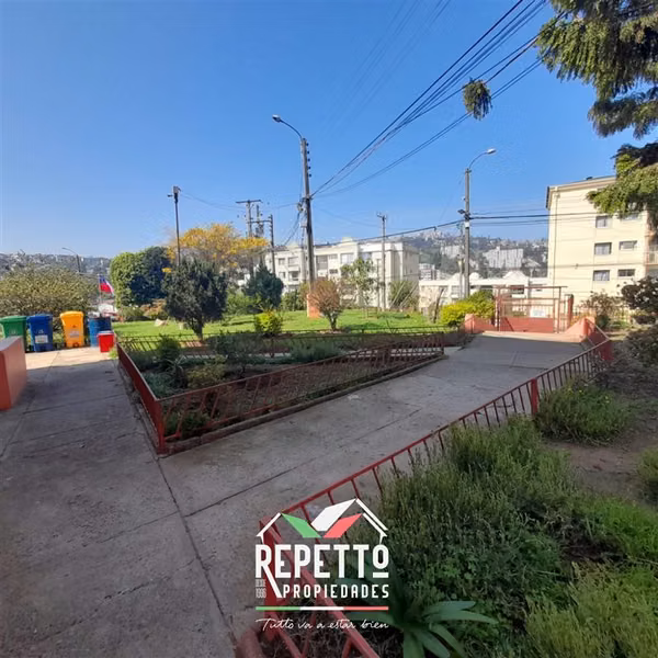 Departamento venta 3 dorm. Valparaíso parque los ingleses