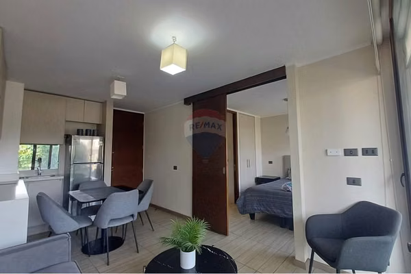 Dpto. venta o arriendo amoblado en macul