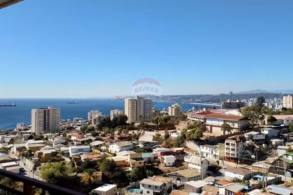 Vista al mar desde sector recreo