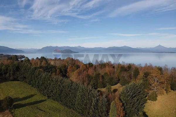 Parcela exclusiva en lago ranco