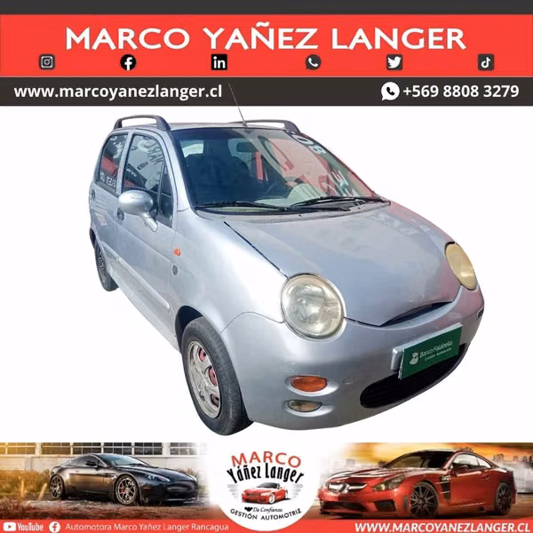 CHERY IQ 1.1 / AÑO  KILOMETROS / EXCELENTE ESTADO