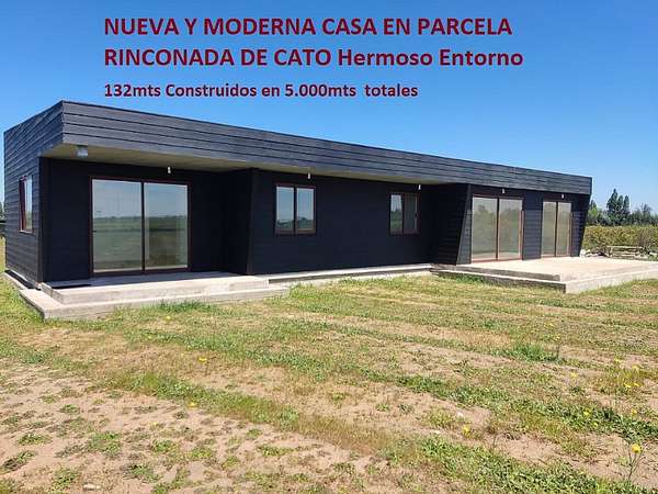 HERMOSA CASA EN PARCELA CAMINO A CATO KM 15