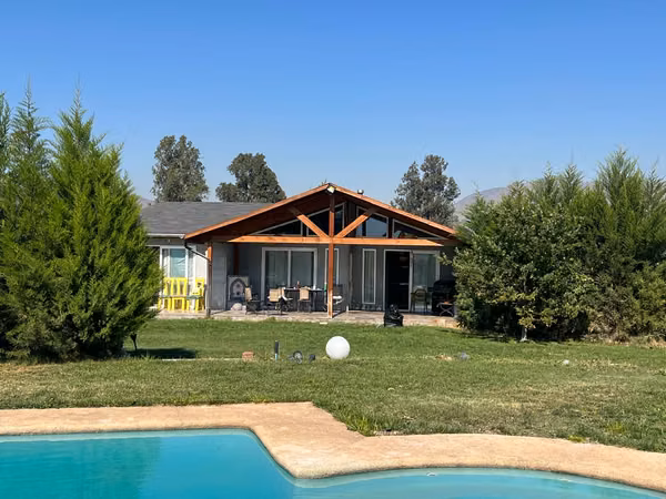 VENTA PARCELA CON CASA Y PISCINA EN PADRE HURTADO