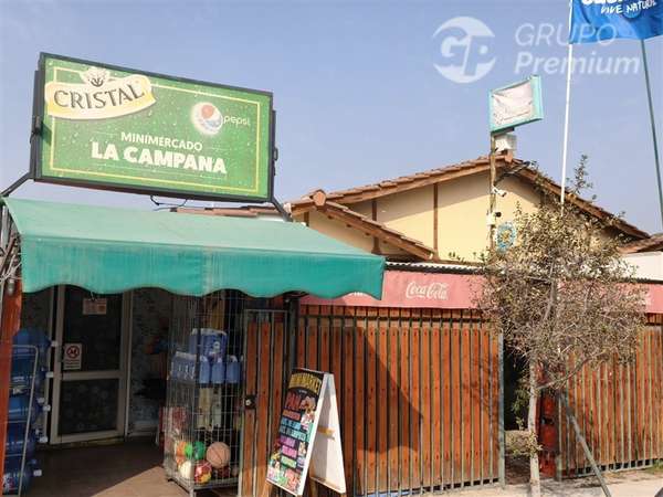 Propiedad comercial con botillería y vivienda, Padre Hurtado