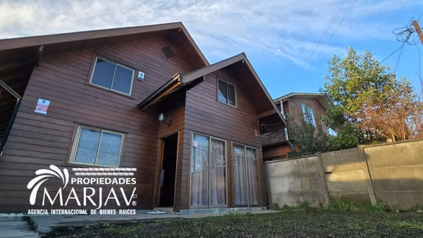 Casa y departamento al pie de la segunda faja villarrica