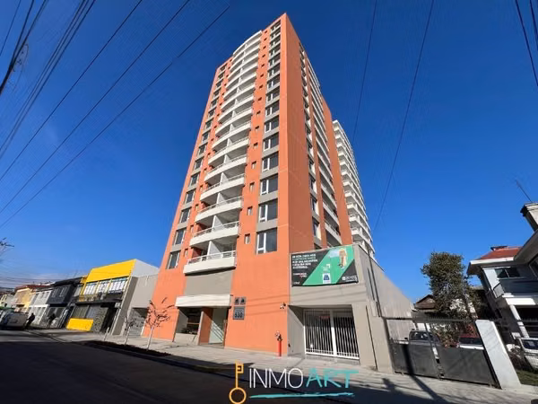 Departamento nuevo en arriendo de 2 dorm. centro de Temuco.