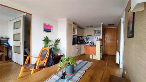 Departamento en venta de 2 dorm. en Ñuñoa