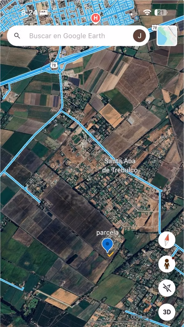 Parcela de agrado en Talagante