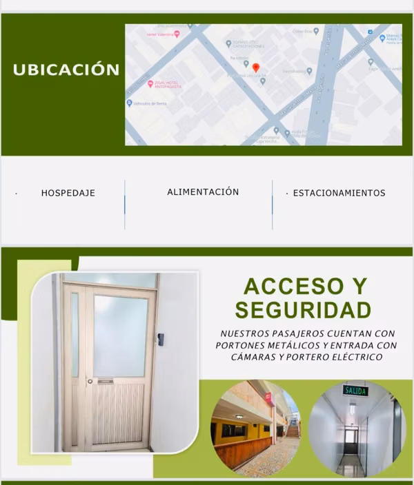 SE ARRIENDA HOTEL  CENTRAL  PARA EMPRESA EN  LA CIUDAD DE ANTOFAGASTA.