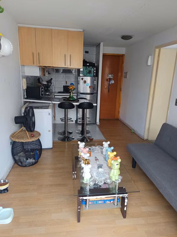 Depto 1 dormitorio, 1 baño, 31mt2, Metro Republica
