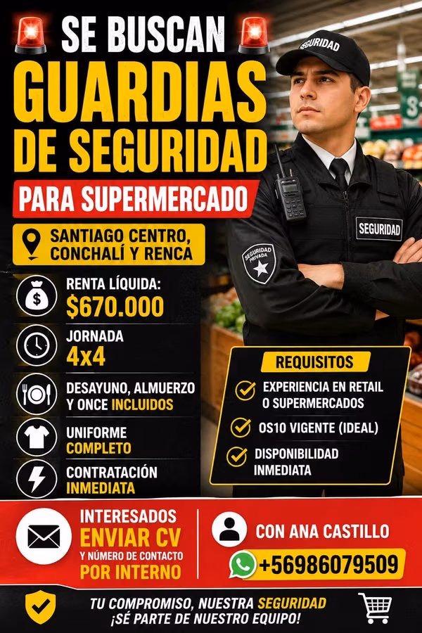 GUARDIA DE SEGURIDAD 4x4