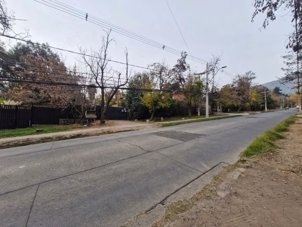 Gran Terreno Plano Con Rol Av Central, Lo Cañas La Florida