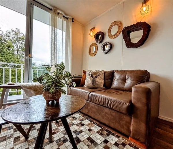 Arriendo Año Corrido Departamento 3D/1B Amoblado en Pucón