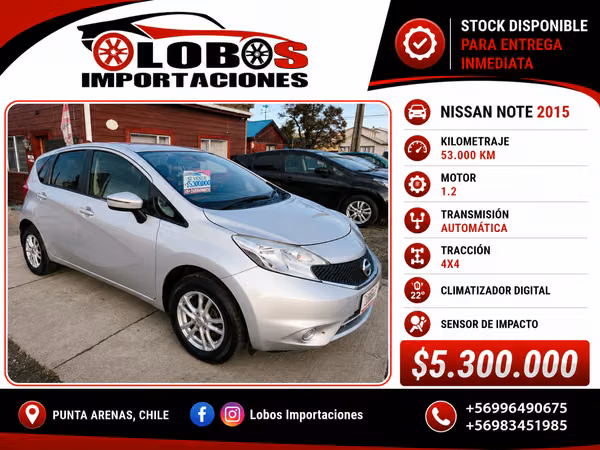 Nissa Note 2015 4x4