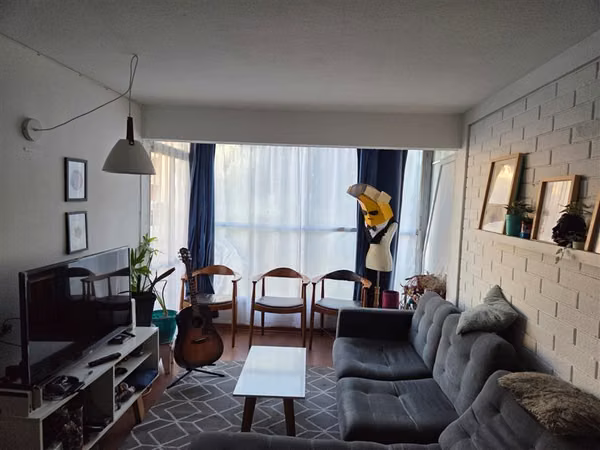 Departamento en arriendo de 3 dorm. estacionamiento. Ñuñoa