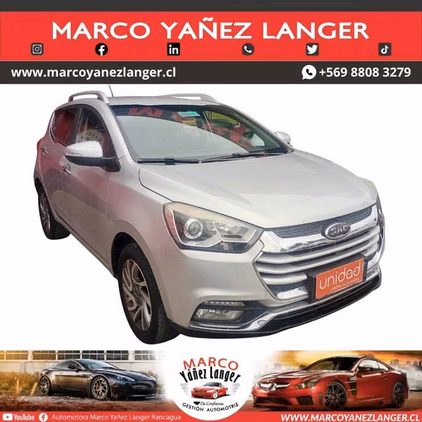 JAC S2 1.5 / AÑO  KILOMETROS / EXCELENTE ESTADO