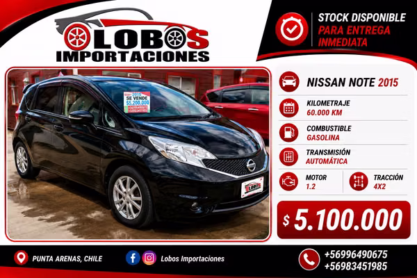 Nissan Note 2015 AUT.