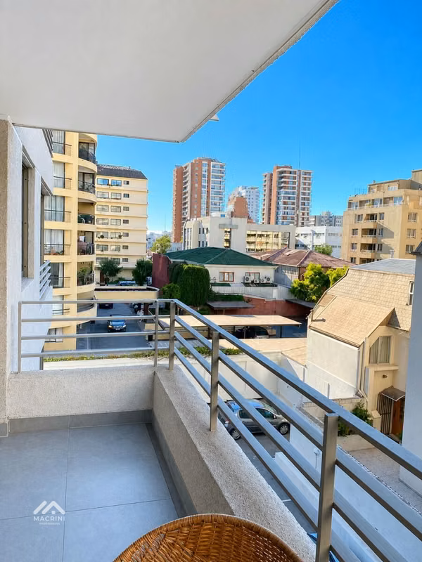 Departamento 2D/2B con terraza y piscina - Viña del Mar