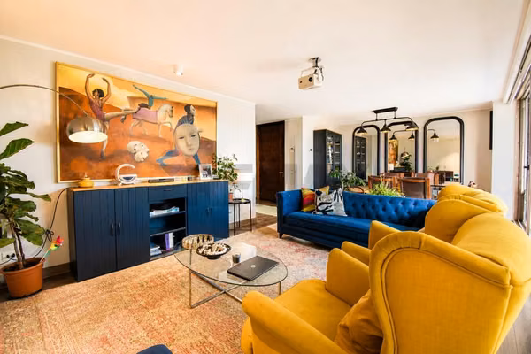 En venta dpto vista despejada 4d+4b+sala de estar