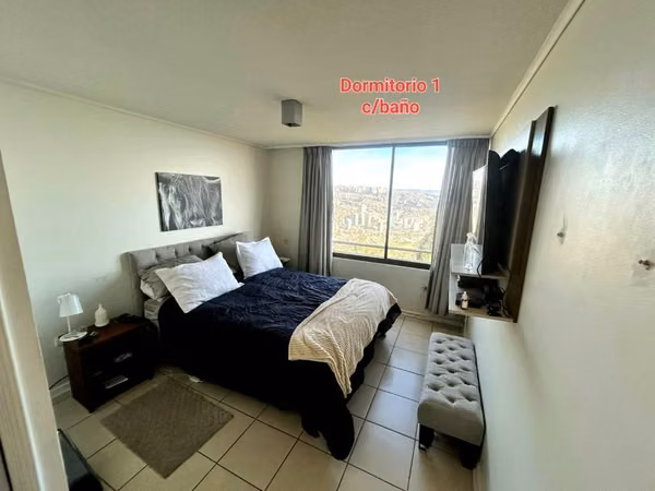 ARRIENDO DPTO EN CONDOMINIO MALLEN 3D/2B/2 Estac