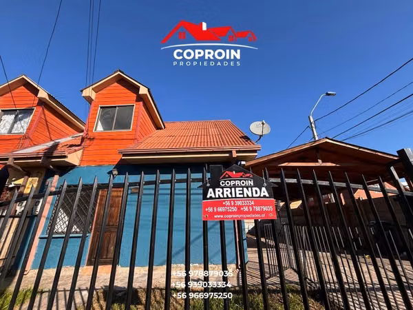 CASA EN ARRIENDO EN DON SEBASTIÁN DE RAUQUEN