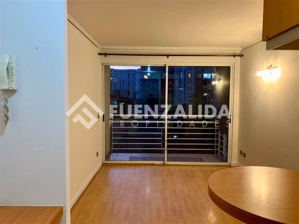 Arriendo Departamento en Santiago Sta Isabel 1 Dorm Bodega