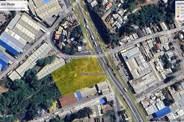 Arriendo terreno 5.000 m2 – comercial e industrial