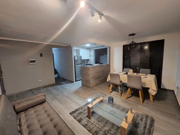 Arriendo de piezas en departamento amoblado en centro de Rancagua