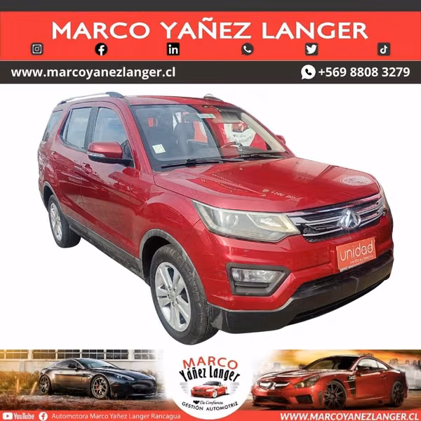 CHANGAN CX70 1.6 / 3 CORRIDAS DE ACIENTOS / AÑO  KILOMETROS / EXCELENTE ESTADO