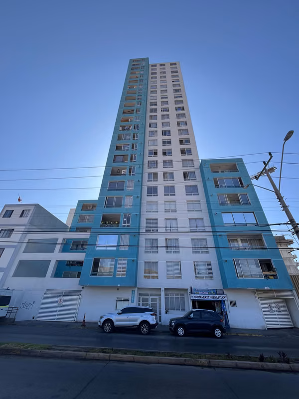 Se Arrienda Departamento 2 Dormitorios Amoblado en sector centro Edificio Cavancha valor 750.000 incluye los gastos comunes