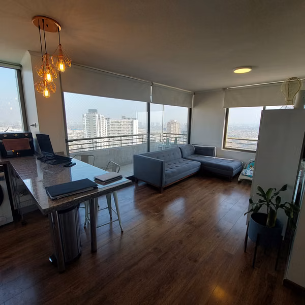 Dpto En Arriendo Metro Carlos Valdovinos Cod. 2306