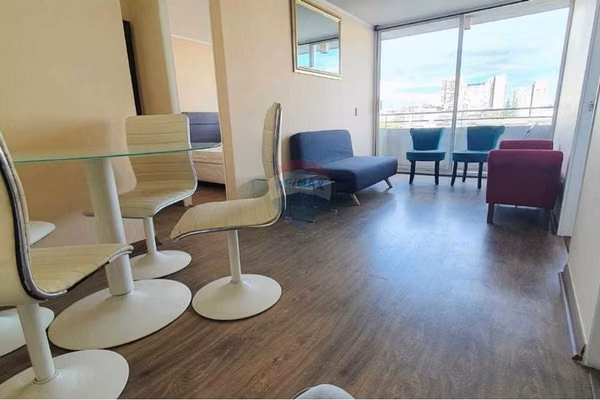 Venta depto 2d frente metro hospitales