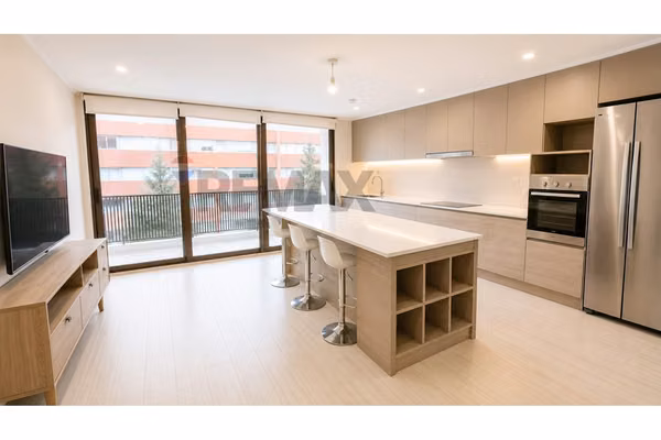 Departamento 2d+2b con terraza amplia