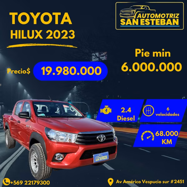 TOYOTA HILUX 2023 4X4