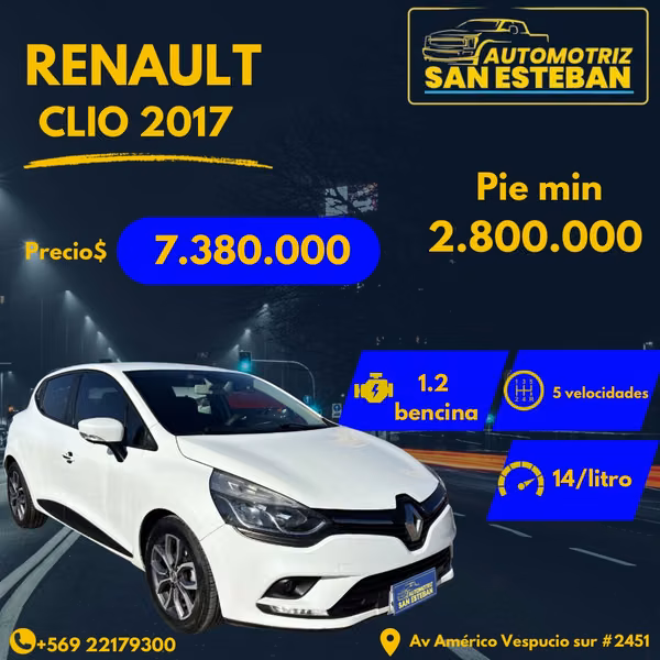 RENAULT CLIO 2017