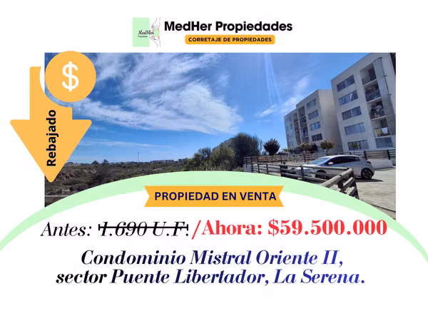 Oportunidad de Inversión Departamento En Venta En La Serena