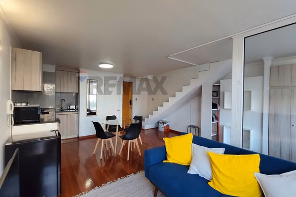 Dpto tipo loft en metro santa ana