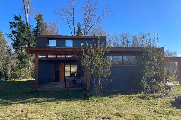 Venta casa pucon -villarrica vista al volcán.