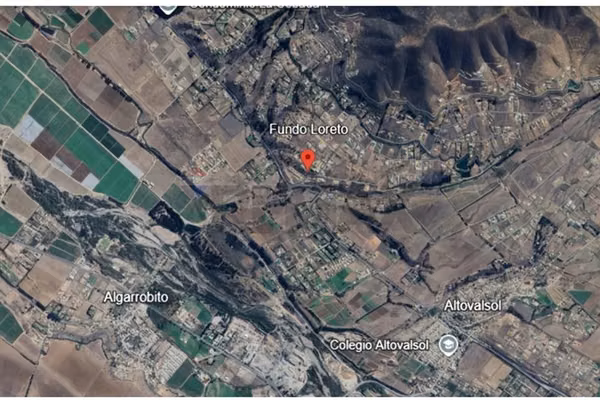 Parcela 5.000m² fundo loreto: gran vista y clima