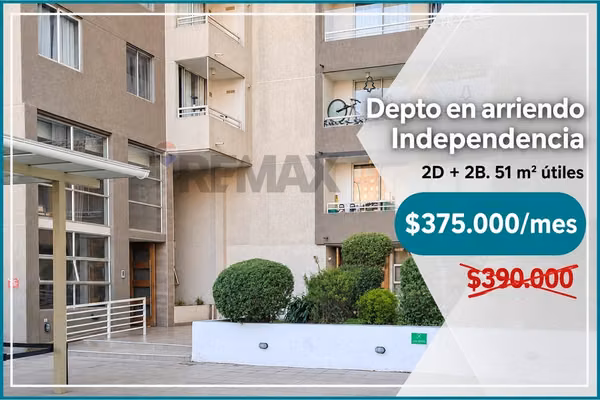 Departamento independencia cerca metro cal y canto