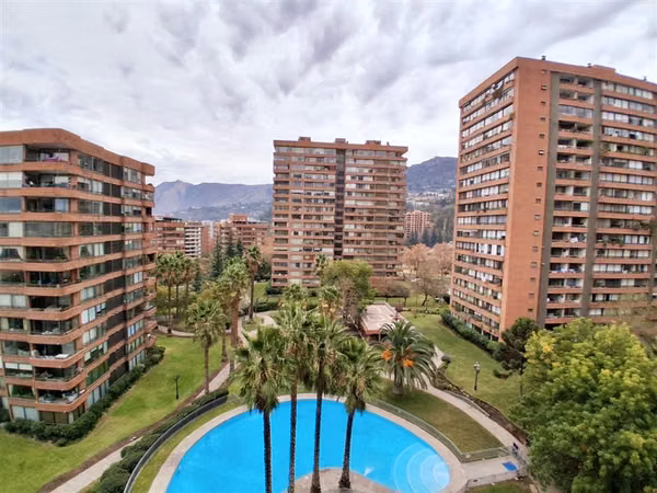 Vende Departamento 3D+Servicio 3B 1E 1B Condominio Vitacura