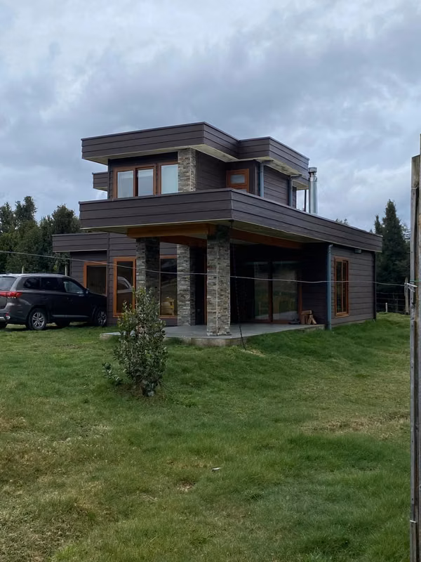 Parcela con casa Pucon condominio cerrado