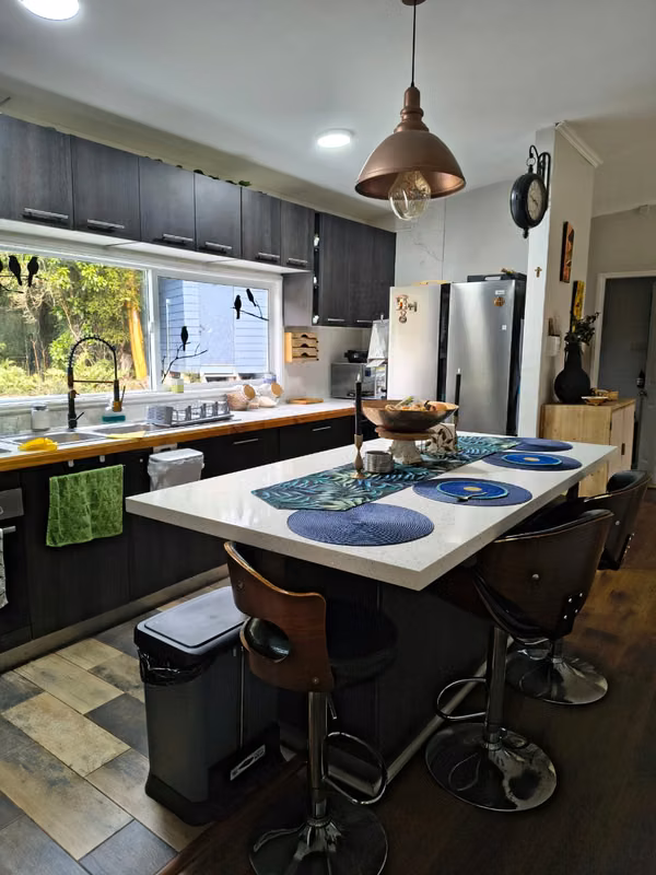 Arriendo por año corrido casa amoblada en parcela en Puerto Varas