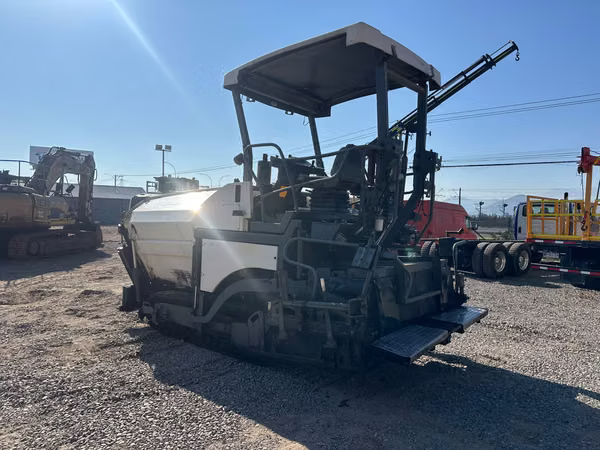 EXTENDEDORA DE ASFALTO MARCA VOGELE MODELO SUPER 1300-2 AÑO 2008